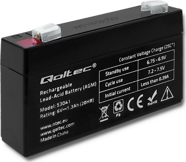 Qoltec AGM 6V 1.3Ah max