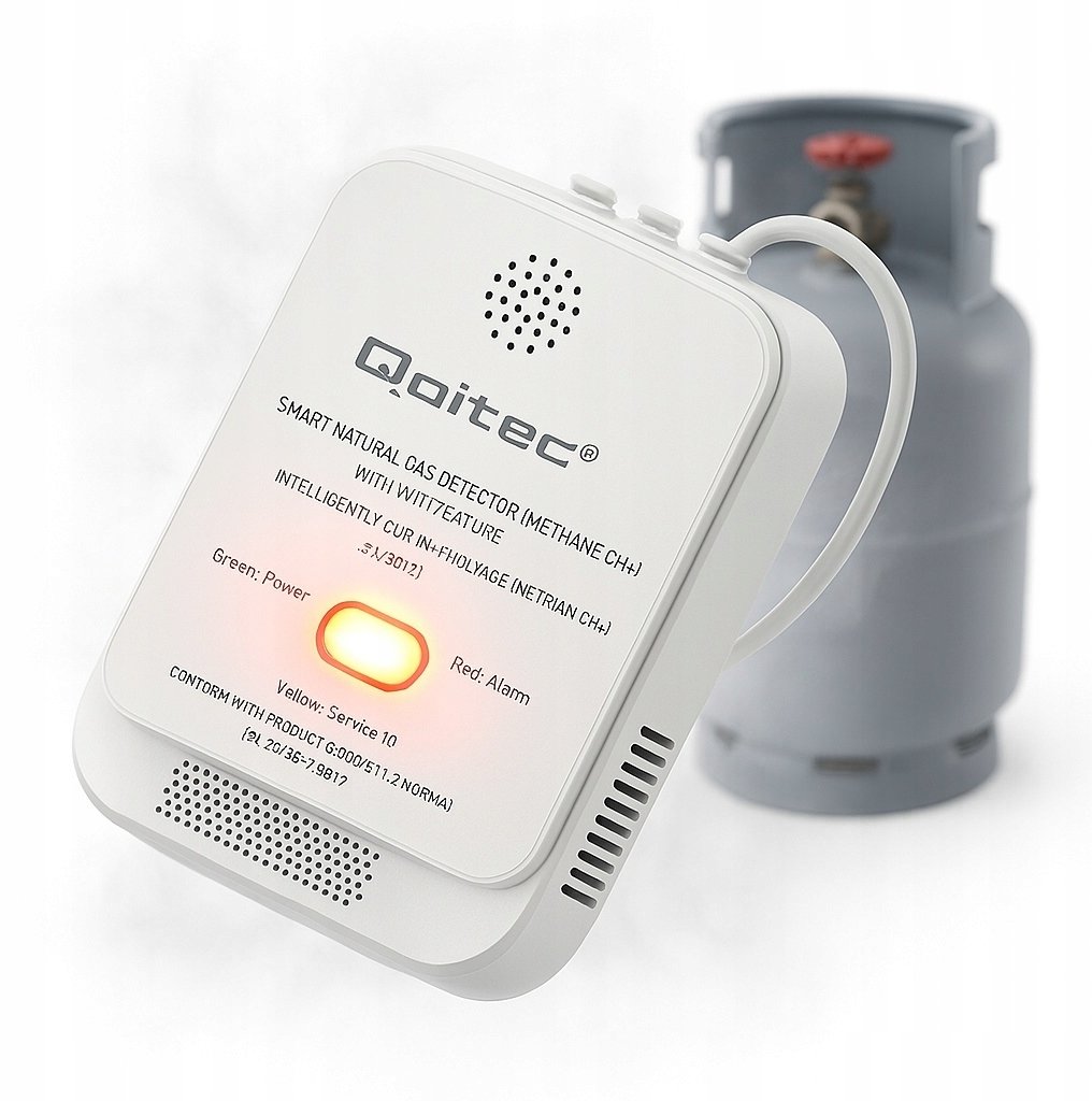 Qoltec  wycieku gazu Propan-Butan |  LPG