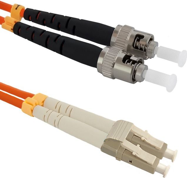 Qoltec Optic Patchcord LC/UPC - ST/UPC