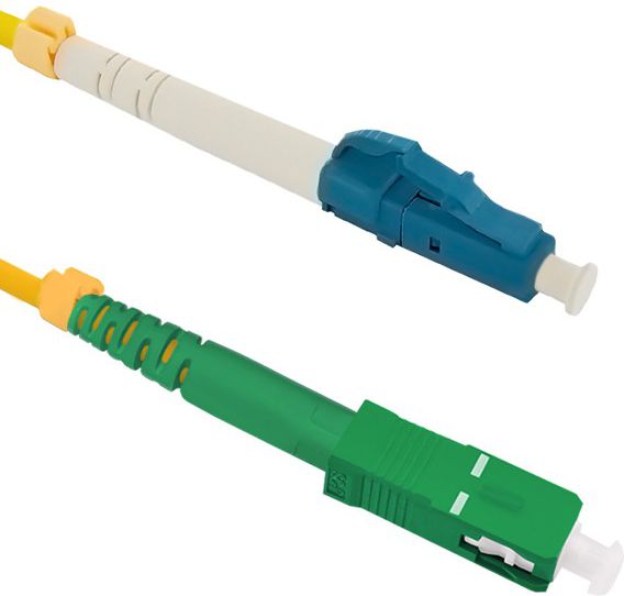 Qoltec Patchcord wodowy LC/UPC - SC/APC