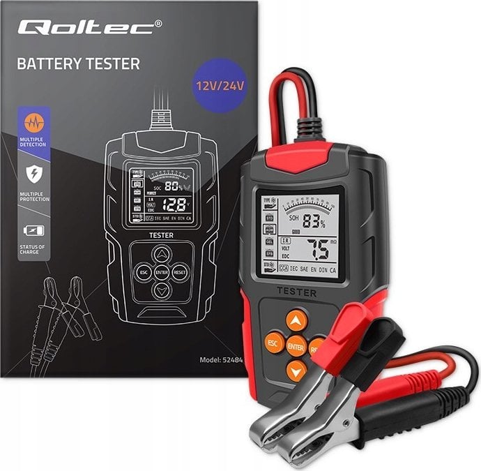 Qoltec Tester    LCD | 12V |