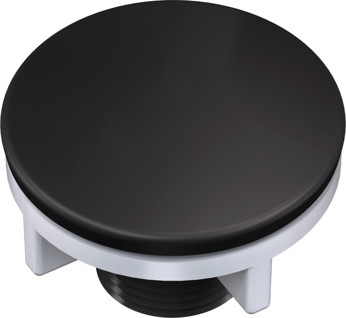 Quadron Sink plug Quadron M4439-BLM, black
