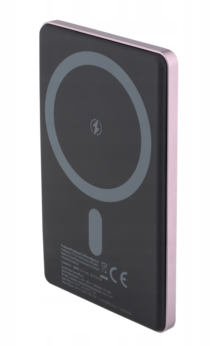 Qualo QMPB5-US-15-09 MagSafe Power Bank Bezvadu