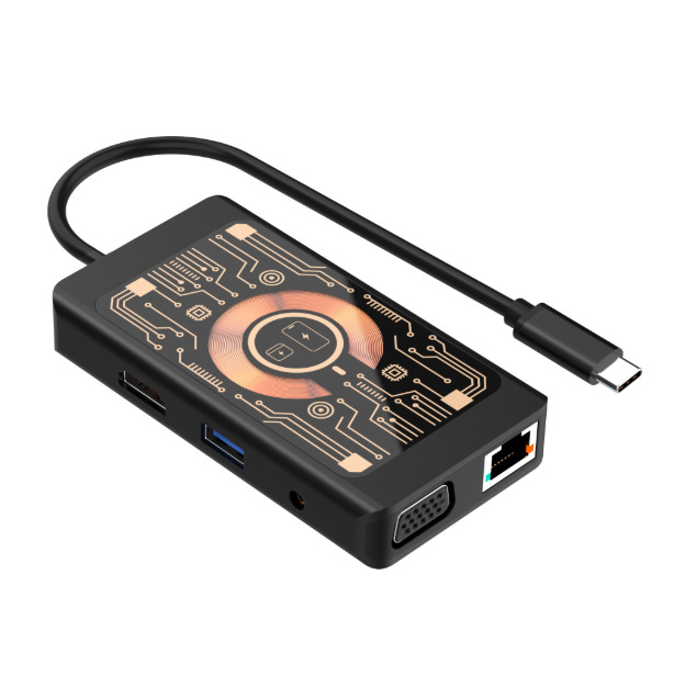 HUB USB Baseus QUALO Transparent Hub