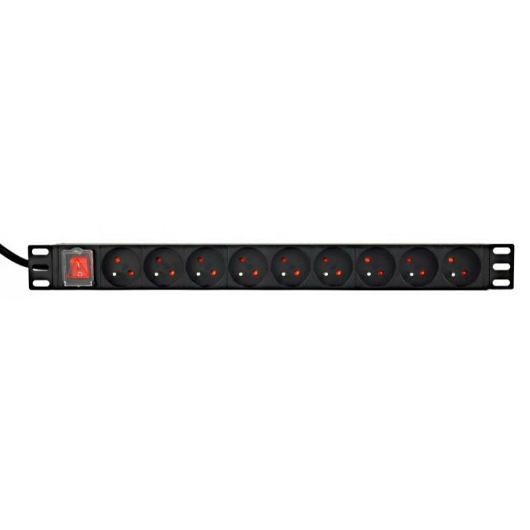 Zasilająca Gembird PDU RACK 9  2