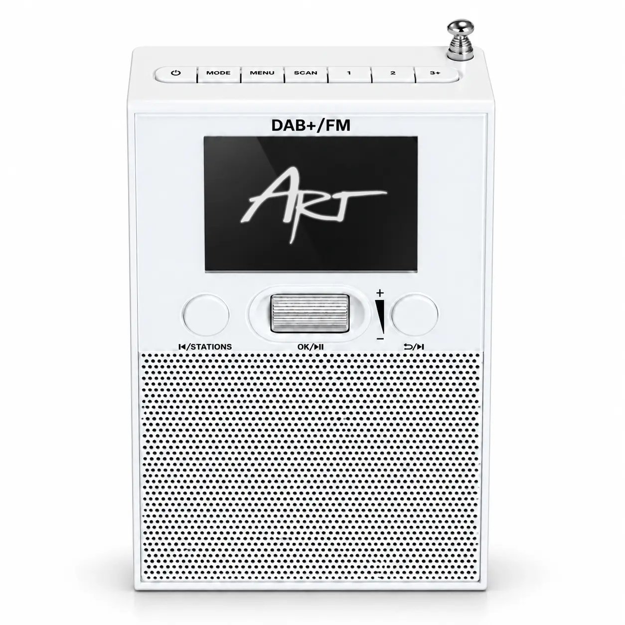 Radio Art DAB+/FM DS-903 B wyświetlacz