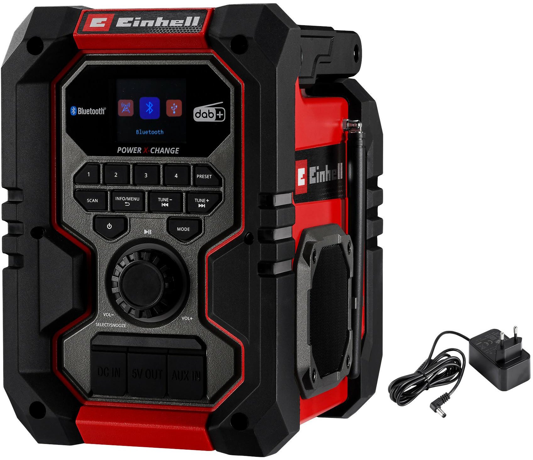 Radio  Einhell TE-CR 18 Li DAB+/FM/BT