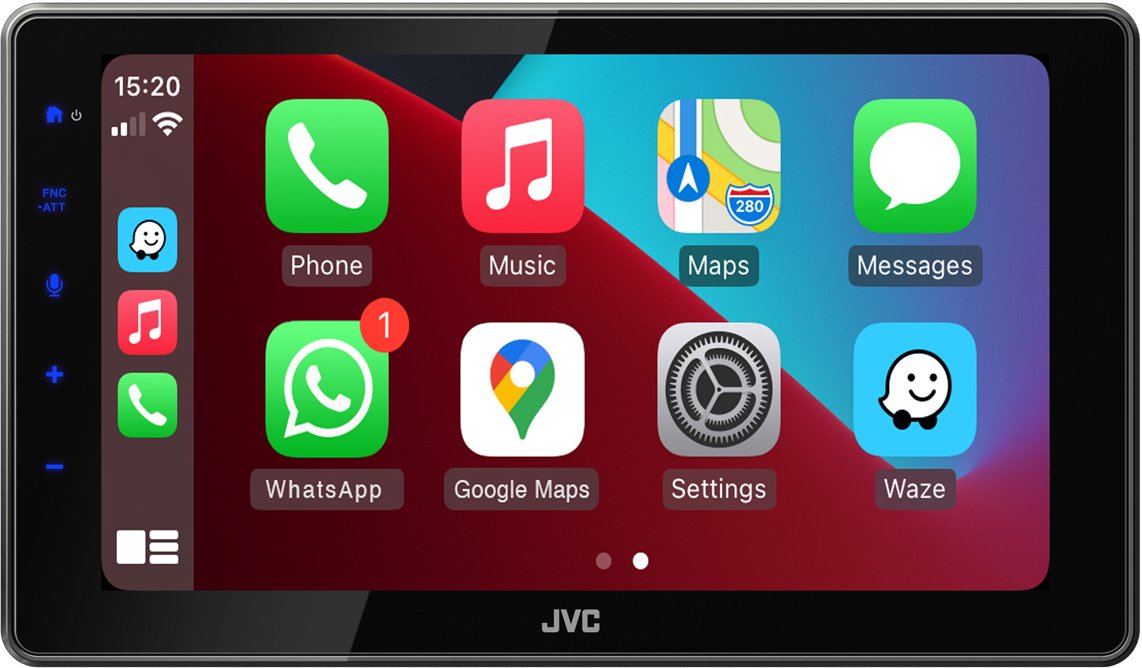 Radio  JVC KW-Z900DBW DAB BT 9``