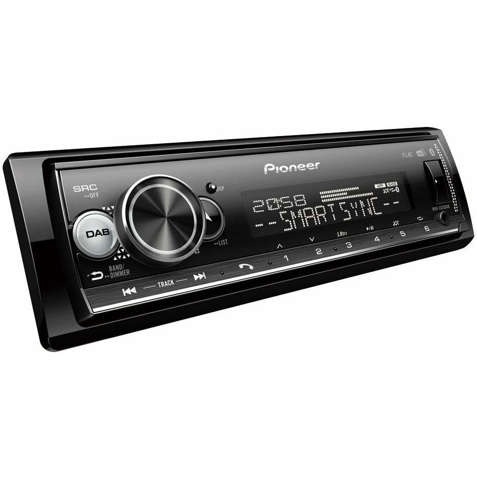 Radio  Pioneer Pioneer MVH-S520DABAN AUX/USB/BT/iPod+Ant. Kurzschacht
