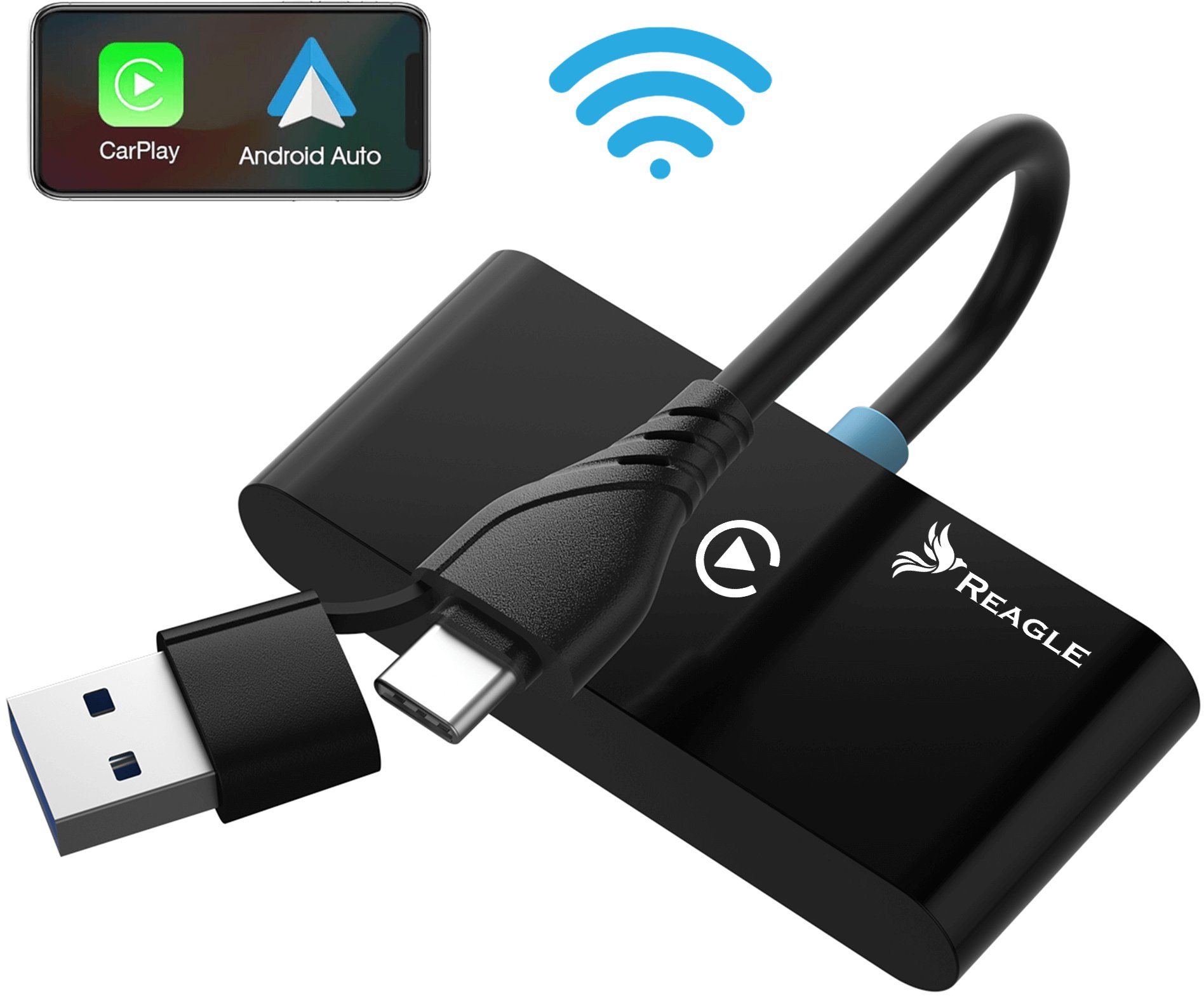 Radio  Reagle  CarPlay Android Auto adapter