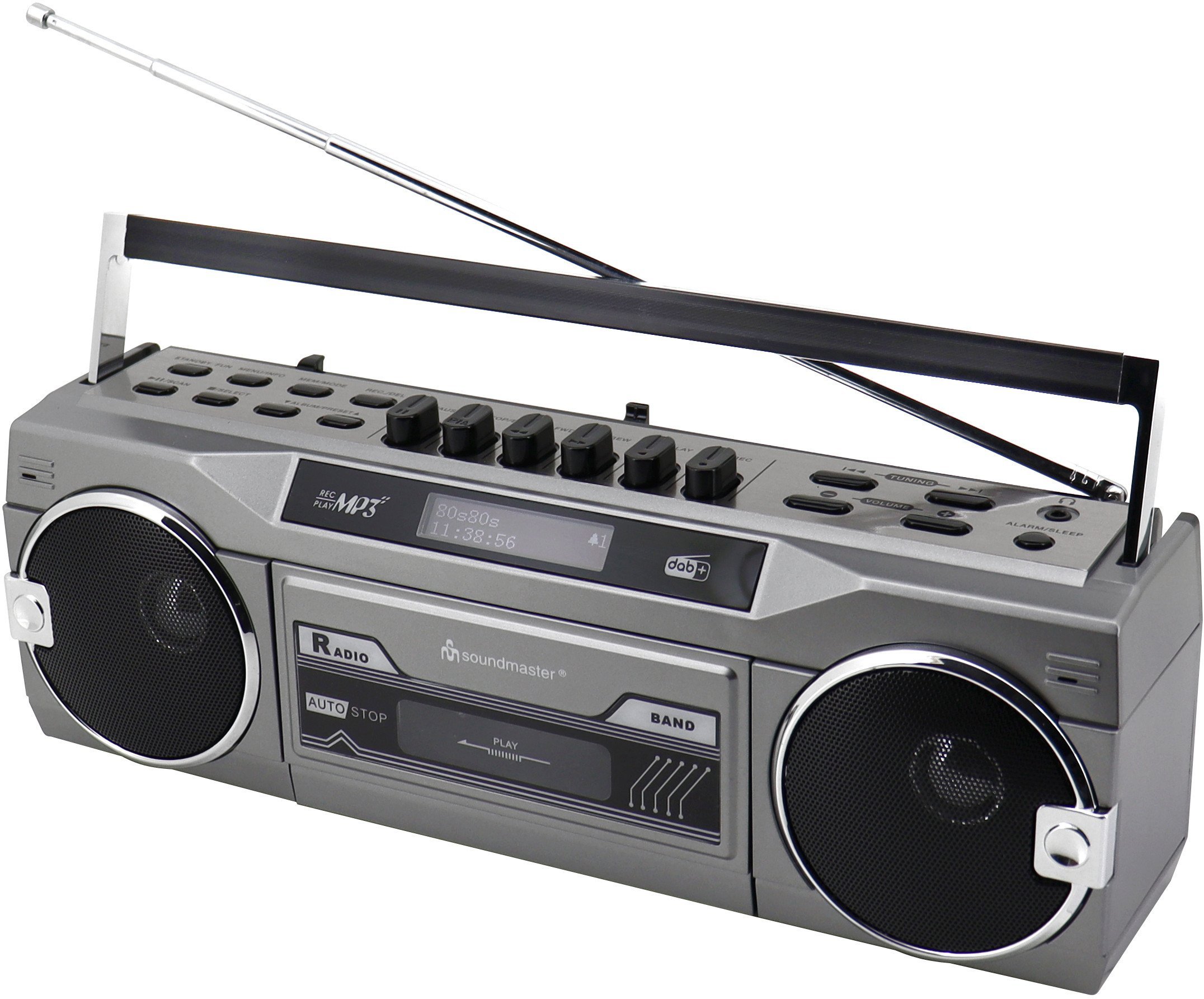 Radio Soundmaster Retro radio kasetowe z