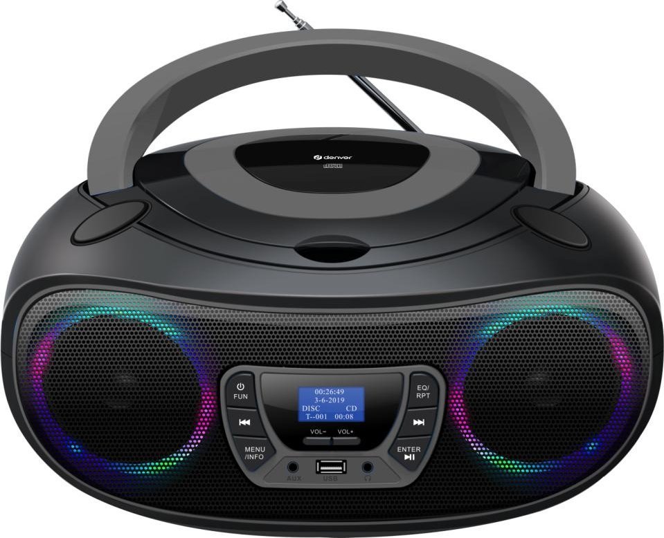 Denver Boombox TDB-212BU | TDB-212GR |