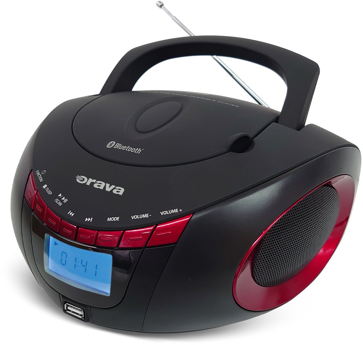 Luvianta Orava RCD-813 R  CD/USB  z