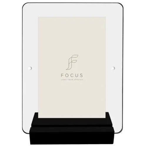 Focus Focus Photo Block Black Acrylic
