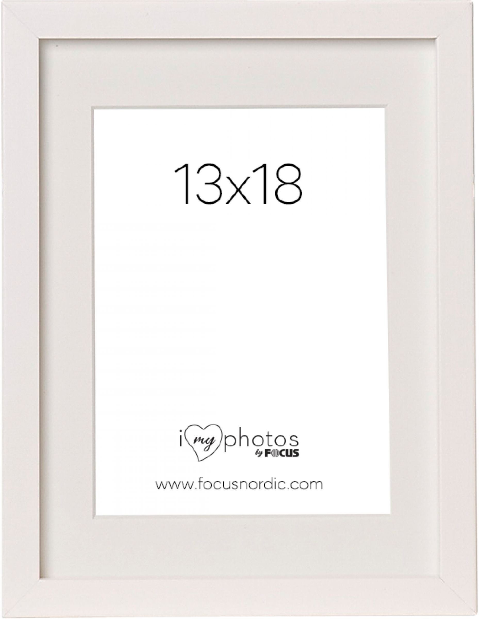 Focus Focus Vivaldi White 13x18 |