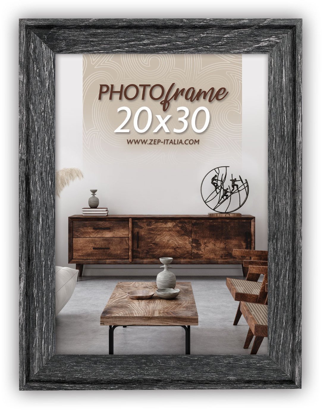 ZEP Torino black 13x18 Holz Bilderrahmen