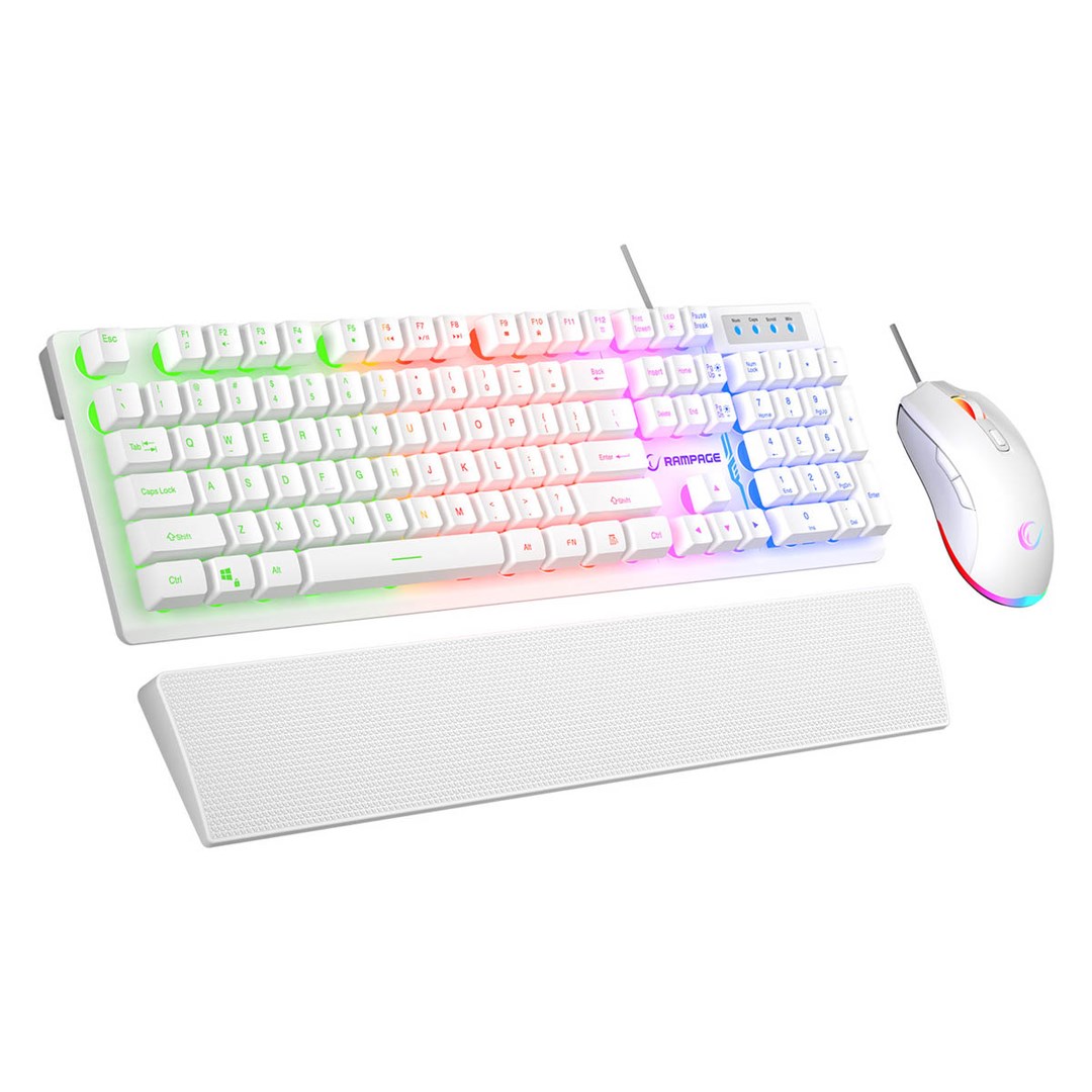 RAMPAGE FORTUNA GAMING SET KEYBOARD WITH