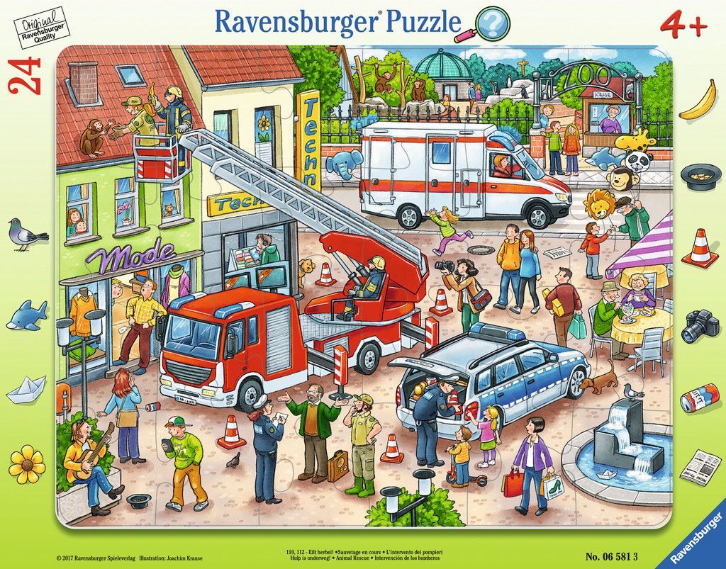 Ravensburger Puzzle 110, 112 - Eilt