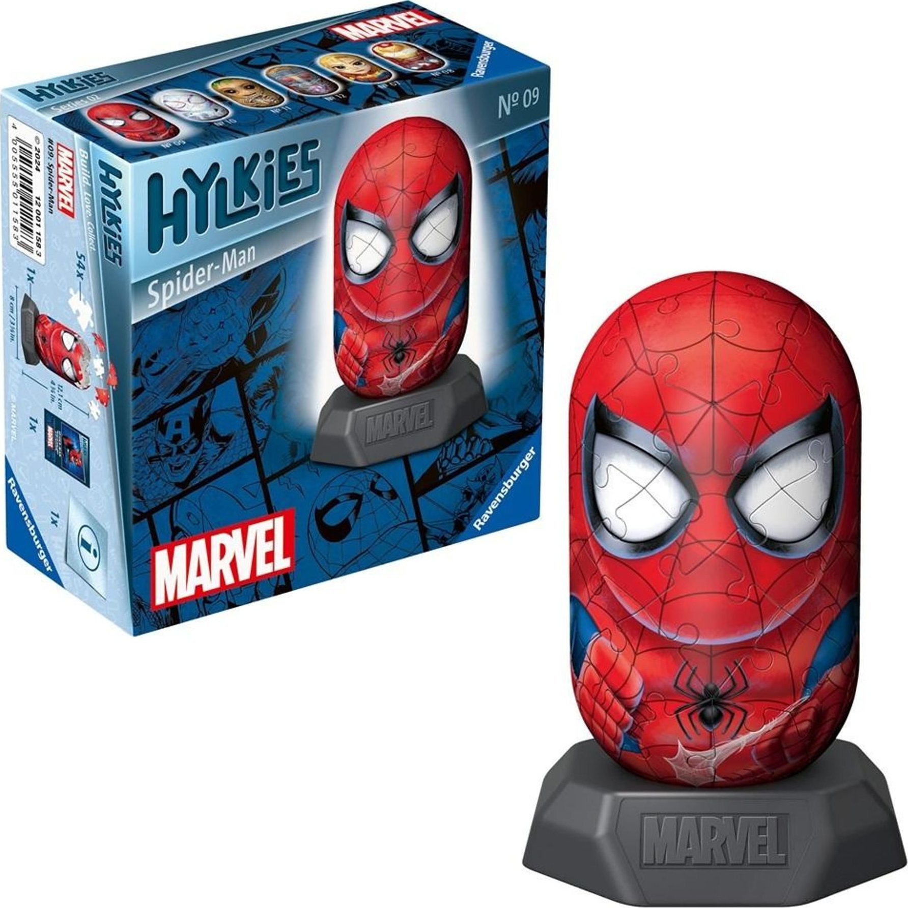 Ravensburger Puzzle 3D Hylkies: Spiderman |