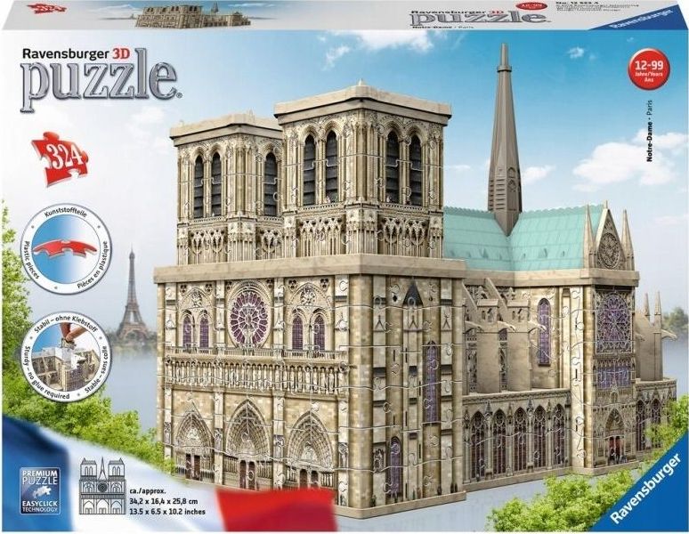 Ravensburger Puzzle 3D  Notre Dame |