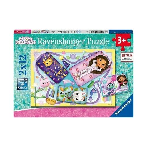 Ravensburger Puzzle  2x12 Koci  Gabi |