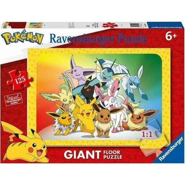 Ravensburger Ravensburger Puzzle 125 Gigant Pokemon