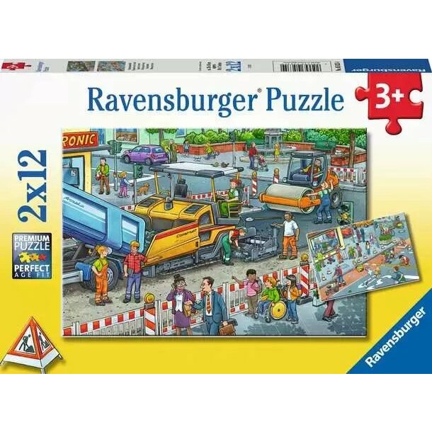 Ravensburger Road Construction Site 2x12p |