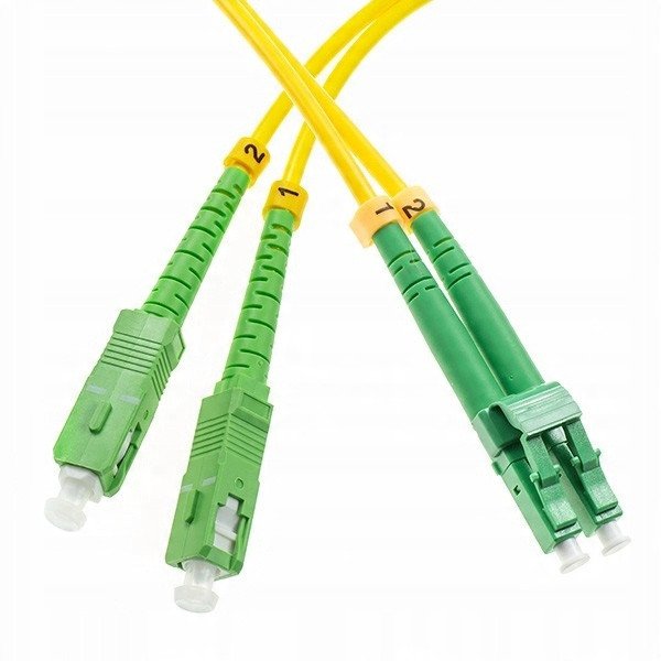 RBLINE Patchcord wodowy SM, SC/APC-LC/APC, duplex