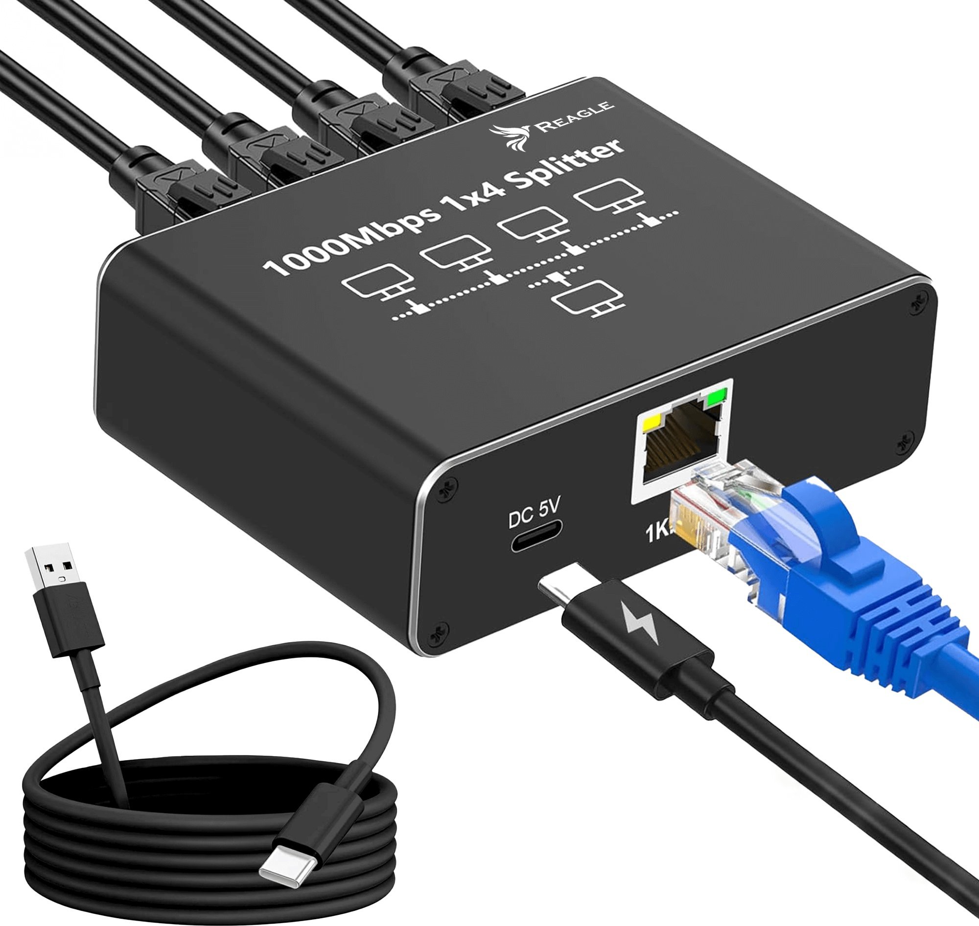 Reagle Reagle Switch Splitter LAN Ethernet