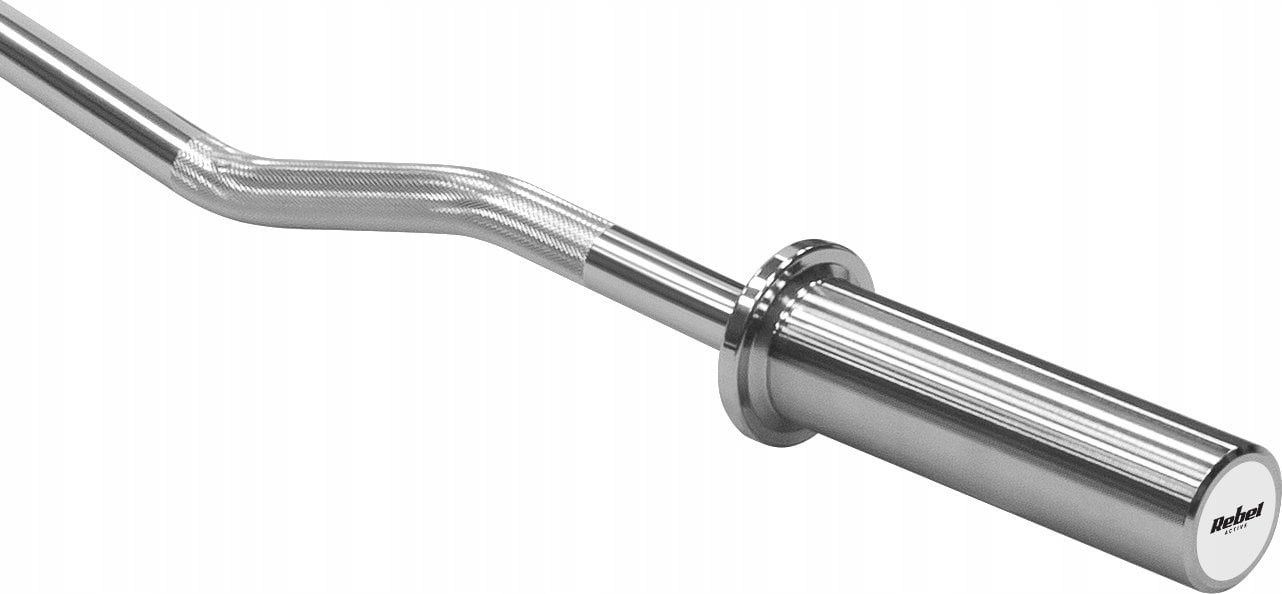 REBEL ACTIVE Olympic curl bar 50mm