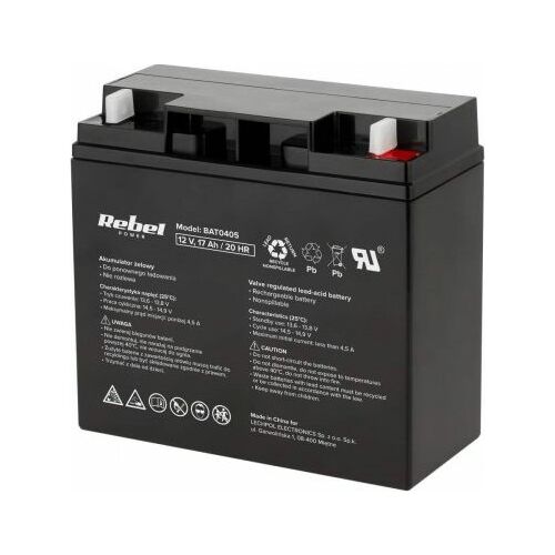 Rebel Power Rebel  12V/17Ah (BAT0405) |