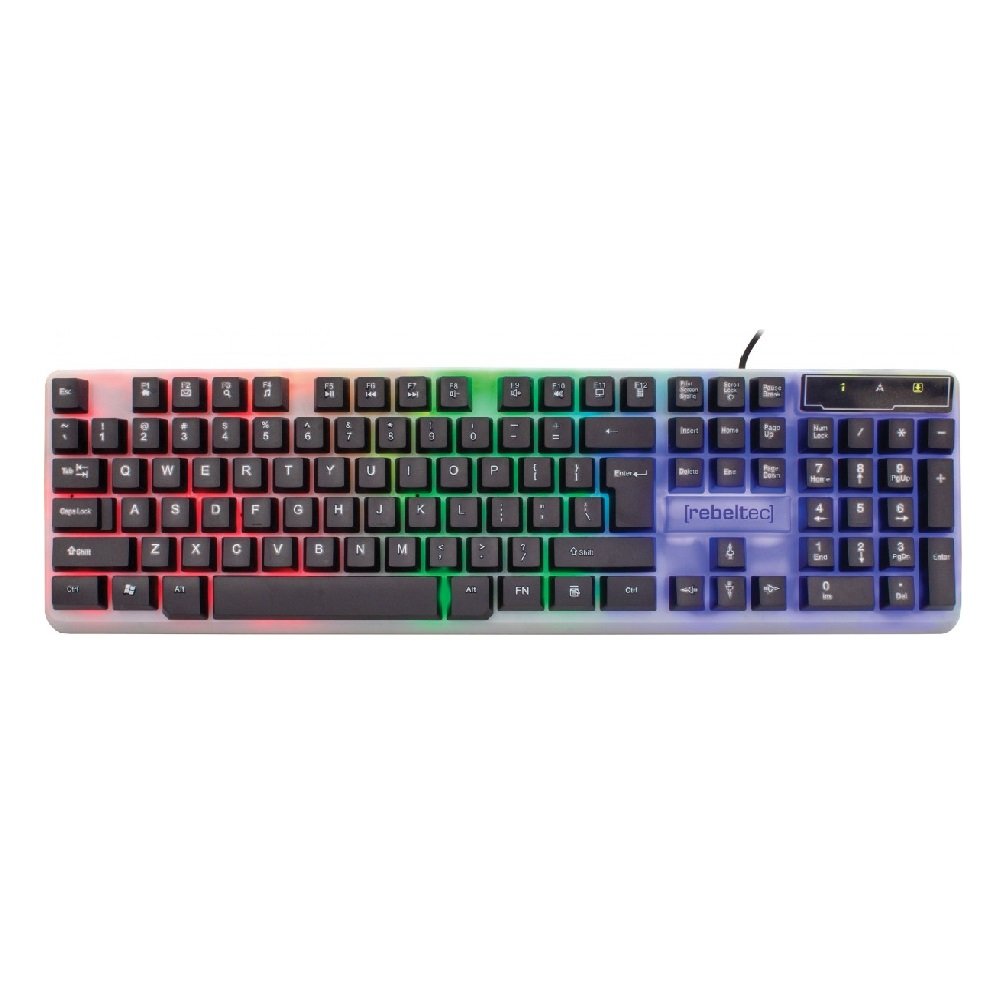 Klawiatura Rebeltec Neon  (KLRYNEONRGB) | KLRYNEONRGB