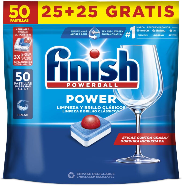 Reckitt Benckiser BENC FINISH TABLETKI (25+25