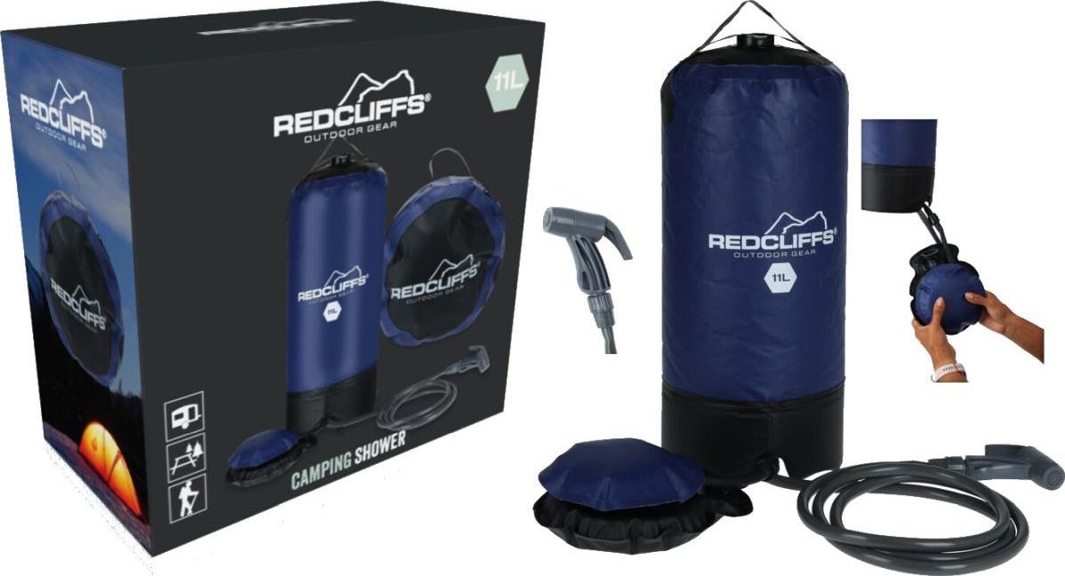 Redcliffs PRYSZNIC SOLARNY KEMPINGOWY TURYSTYCZNY 11L