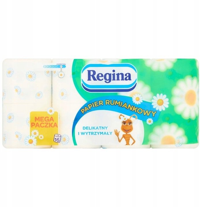 Regina Papier toaletowy Rumiankowy, 3-, 18m