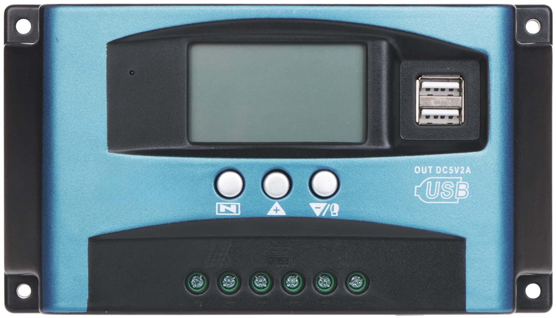 REGULATOR SOLARNY ŁADOWANIA  SCC-40A-PWM-LCD-M2 | SCC-40A-PWM-LCD-M2