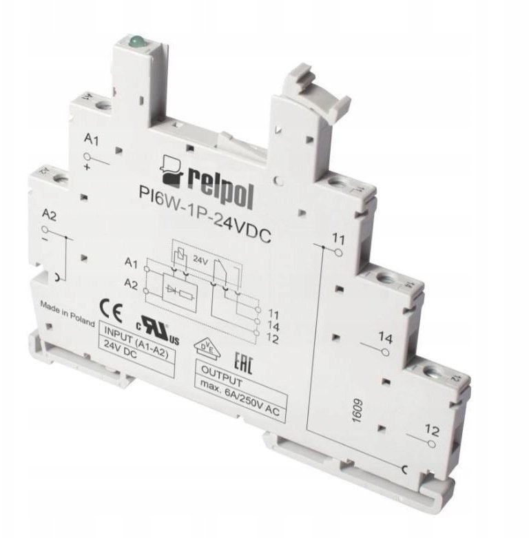 Relpol  do przekaźnika RM699BV  6,2mm