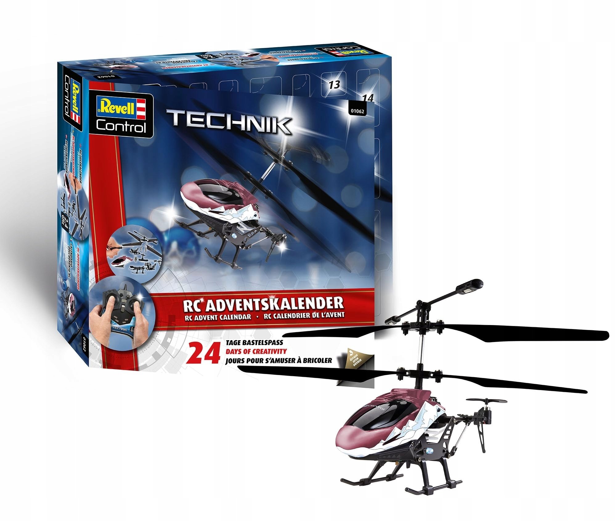 Revell Advent Calendar RC Helicopter Single