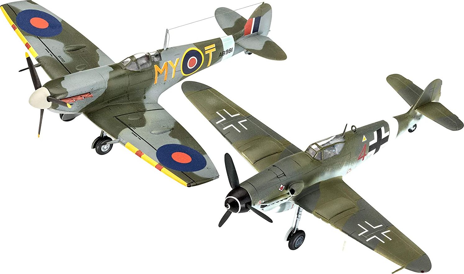 Revell Revell   Bf109G-10 Spitfire Mk.v