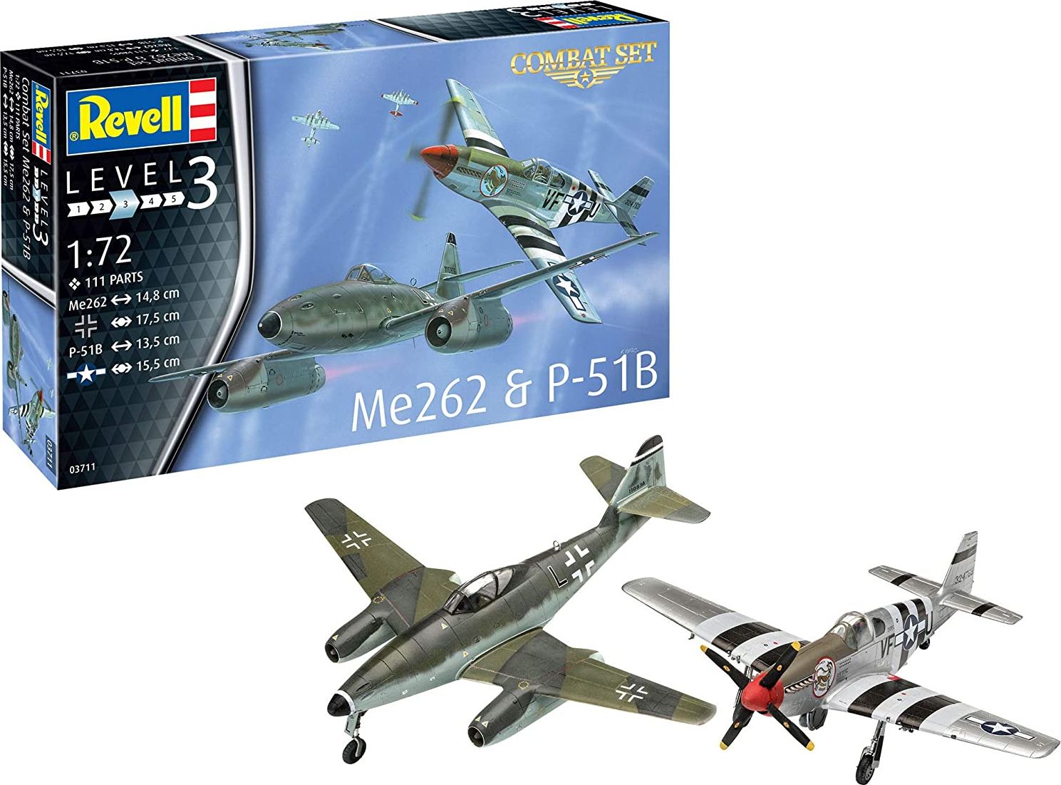 Revell Revell Me262 & P-51B |