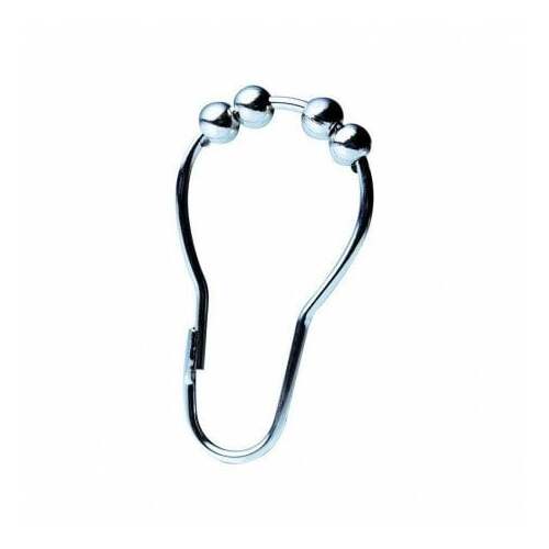 Ridder ROLLER SHOWER CURTAIN HOOKS METAL