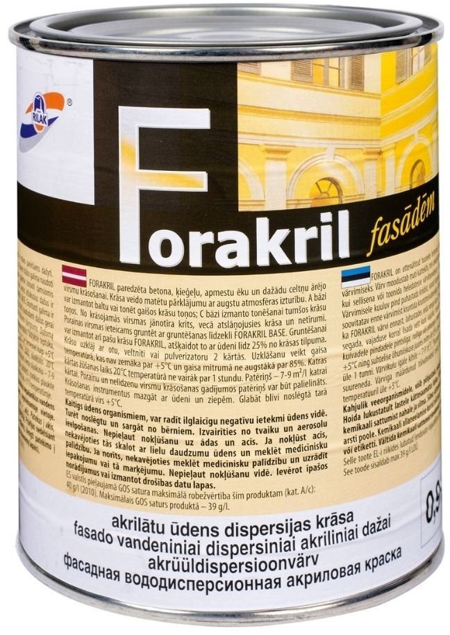 Rilak FACADE PAINT FORAKRIL A 0