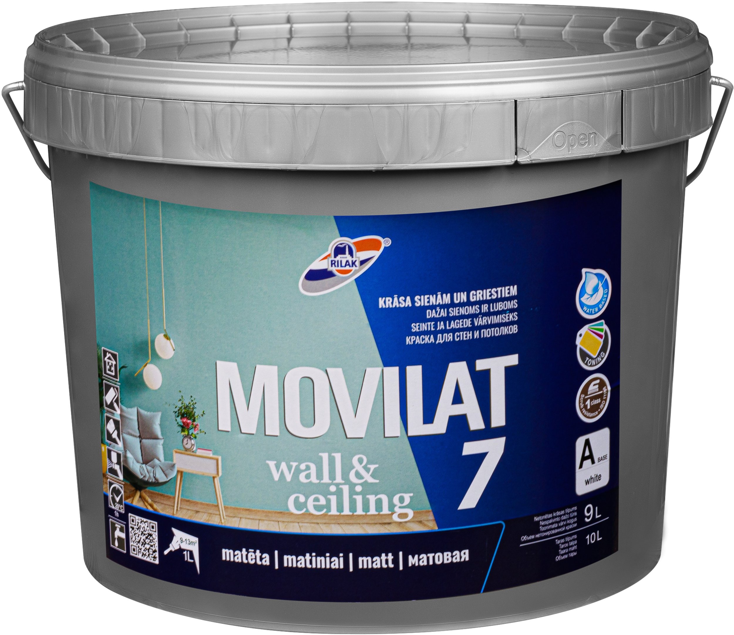 Rilak PAINT MOVILAT-7 BASE A (9L)