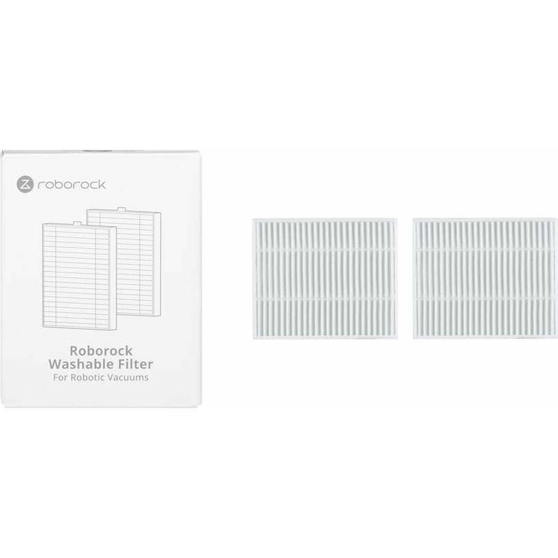 Roborock VACUUM ACC WASHABLE FILTER/WHITE 2PACK