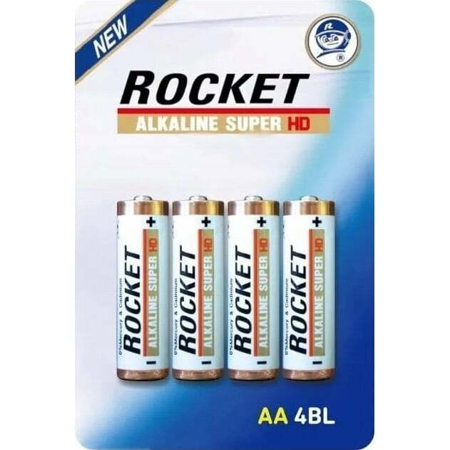 Rocket Alkaline High Drain LR6 AA