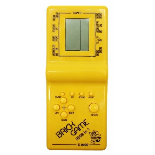 RoGer Elektroniskā Spēle Tetris Dzeltens |