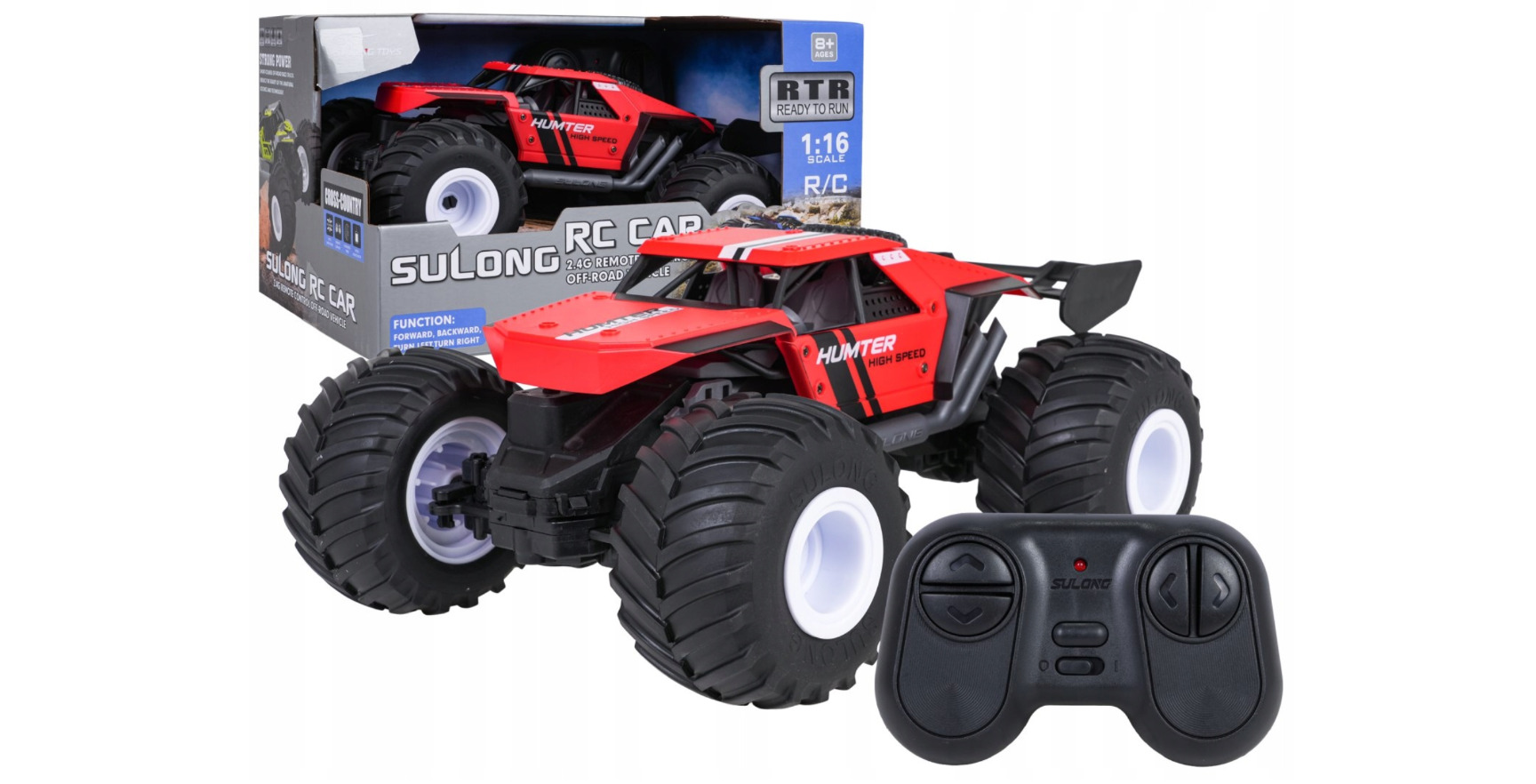 RoGer Hunter R/C Crawler 1:16 Bezceļa