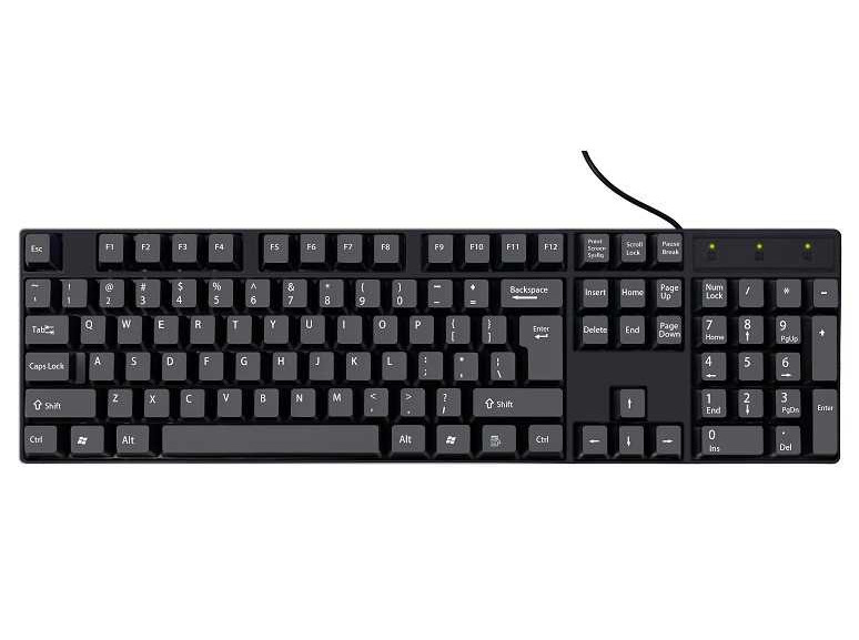 RoGer K1800 Vadu Biroja tastatūra USB