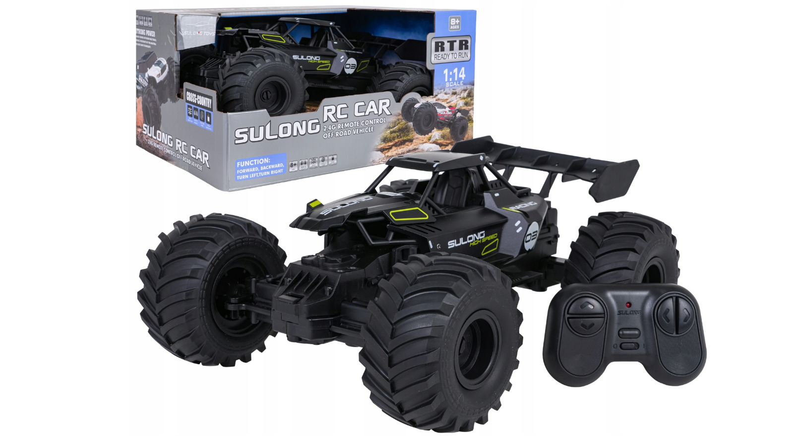 RoGer Crawler Racing 1:14 RC off-road
