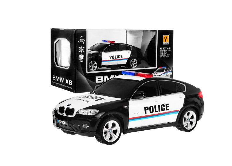 RoGer R/C BMW X6 Policija Rotaļu